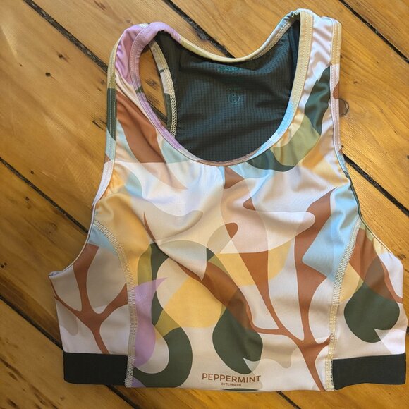 NWOT peppermint sports bra size M - Picture 1 of 3